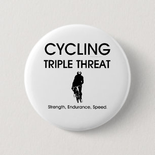 TOP Cycli Triple Threat Ronde Button 5,7 Cm