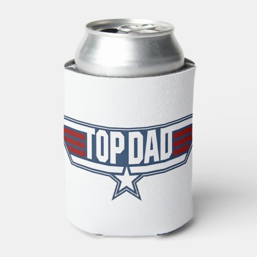 Top Dad Kan Koeler | Top Gun Maverick Stijl (Blikje Voorkant)