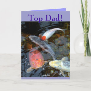"Top Dad"-Vaderdag kaart