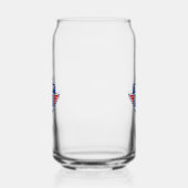 Top Dad vliegtuig Blikvorm Glas (Links)