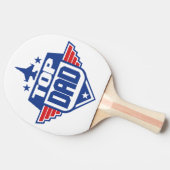 Top Dad vliegtuig Tafeltennisbatje (Zijkant)