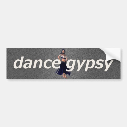TOP Dance Gypsy Bumpersticker (Voorkant)