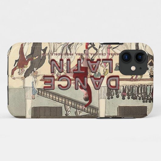 TOP Dance Latijn Case-Mate iPhone Case (Achterkant (horizontaal))
