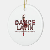 TOP Dance Latijn Keramisch Ornament (Links)