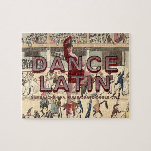 TOP Dance Latijn Legpuzzel (Horizontaal)