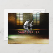 TOP Dance Salsa Briefkaart (Voorkant / Achterkant)