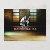 TOP Dance Salsa Briefkaart (Voorkant)