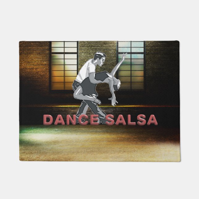 TOP Dance Salsa Deurmat (Voorkant)