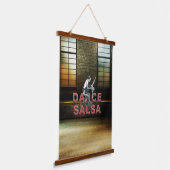 TOP Dance Salsa Hangend Wandkleed (Gebogen)