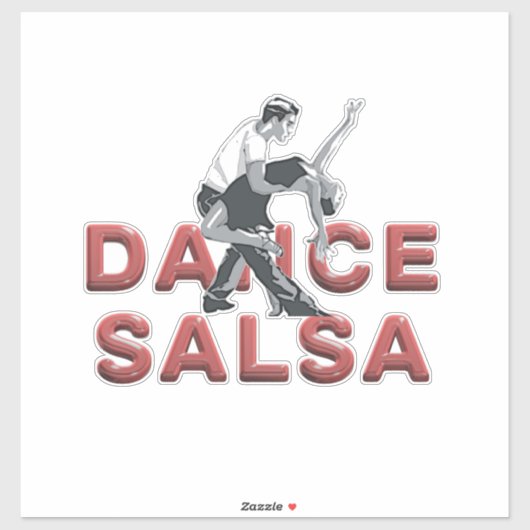 TOP Dance Salsa Sticker (Vel)