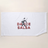 TOP Dance Salsa Strandlaken (Voorkant)
