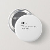 TOP (definitie) Ronde Button 5,7 Cm (Voorkant /achterkant)