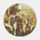 TOP Derby Day Glass Ornament (Achterkant)