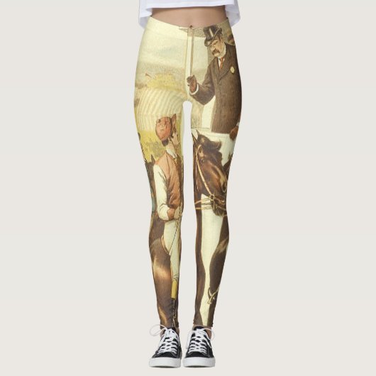 TOP Derby Day Leggings (Voorkant)