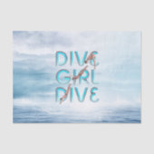 TOP Dive Girl Dive Dive Tissuepapier (Voorkant)