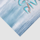 TOP Dive Girl Dive Dive Tissuepapier (Detail)