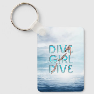 TOP Dive Girl Dive Sleutelhanger