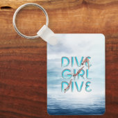 TOP Dive Girl Dive Sleutelhanger (Voorkant)