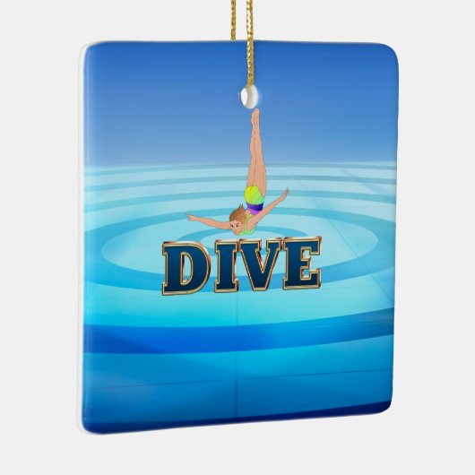 TOP Dive Keramisch Ornament (Rechts)