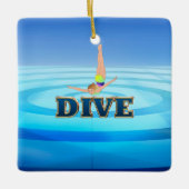 TOP Dive Keramisch Ornament (Voorkant)