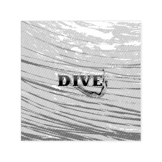 TOP Dive Zelfinktende Stempel (Design)