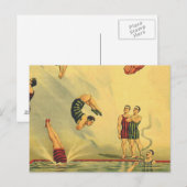 TOP Diving Old School Briefkaart (Voorkant / Achterkant)