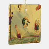 TOP Diving Old School Keramisch Ornament (Rechts)