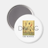 TOP Diving Old School Magneet (Voorkant / Achterkant)