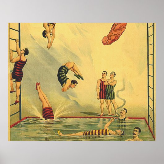 TOP Diving Old School Poster (Voorkant)