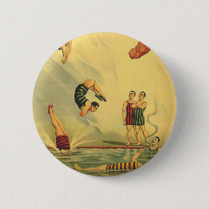TOP Diving Old School Ronde Button 5,7 Cm