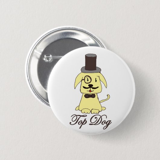 Top Dog Button (Voorkant /achterkant)