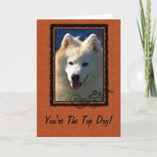 Top Dog Greeting Kaart