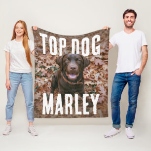 Top Dog PhotoPop Fleece Deken