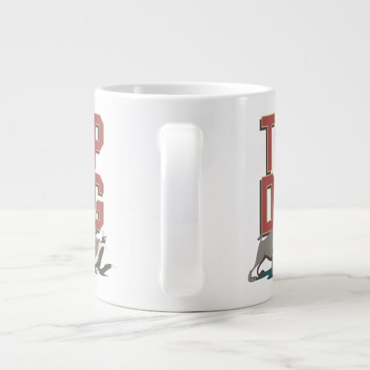 "Top Dog"-spike die TWEETY™ beschermt tegen SYLVES Grote Koffiekop (Achterkant)