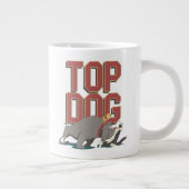 "Top Dog"-spike die TWEETY™ beschermt tegen SYLVES Grote Koffiekop (Rechts)