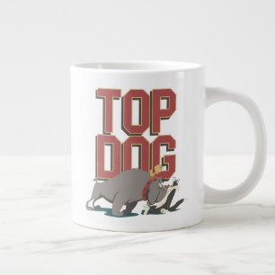 "Top Dog"-spike die TWEETY™ beschermt tegen SYLVES Grote Koffiekop
