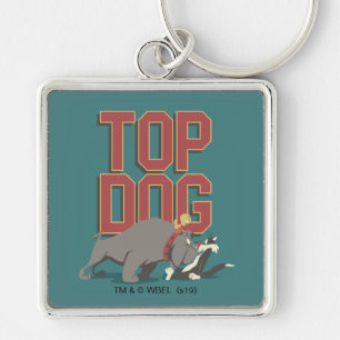 "Top Dog"-spike die TWEETY™ beschermt tegen SYLVES Sleutelhanger