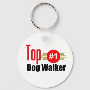 Top Dog Walker Sleutelhanger