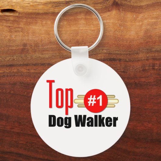 Top Dog Walker Sleutelhanger (Voorkant)