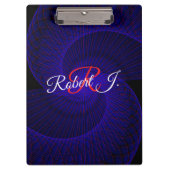 Top Down Dual Funnel Geometric Clipboard Klembord (Voorkant)