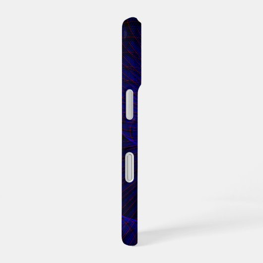 Top Down Dual Funnel Geometric iPhone 16 Case Hoesje (Rechterkant)