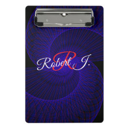 Top Down Dual Funnel Geometric Mini Clipboard Klembord