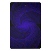 Top Down Dual Funnel Geometric Mini Clipboard Mini Klembord (Achterkant)