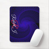 Top Down Dual Funnel Geometric Mouse Pad Muismat (Met muis)