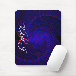 Top Down Dual Funnel Geometric Mouse Pad Muismat