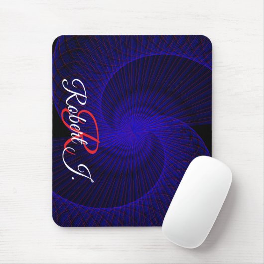 Top Down Dual Funnel Geometric Mouse Pad Muismat (Met muis)