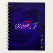 Top Down Dual Funnel Geometric Spiral Planner (Voorkant)