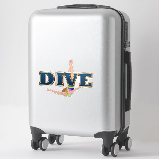 TOP Duik Sticker (Koffer)