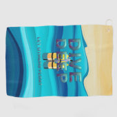 TOP Duikhanddoek voor golf Golfhanddoek (Horizontaal)