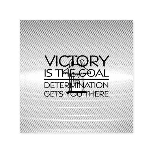 TOP duikoverwinning slogan Zelfinktende Stempel (Design)